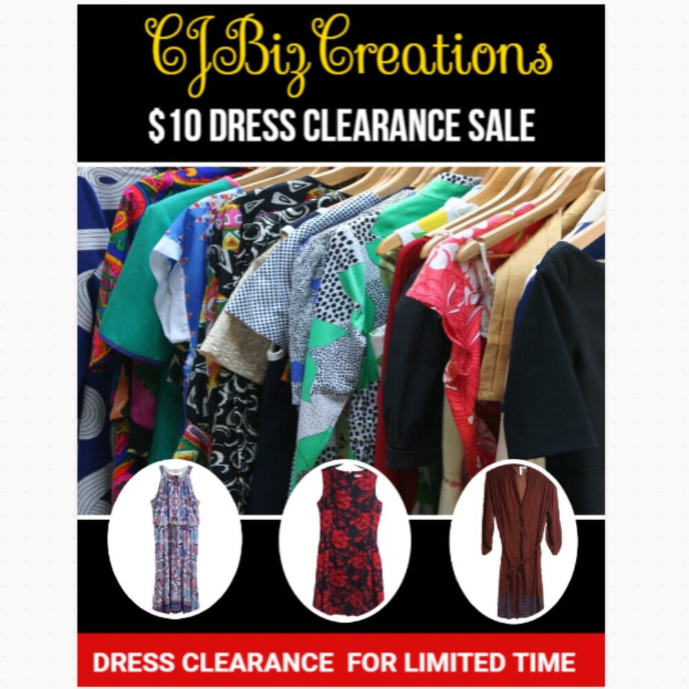 Closet Clearance Sale - $10 Dresses